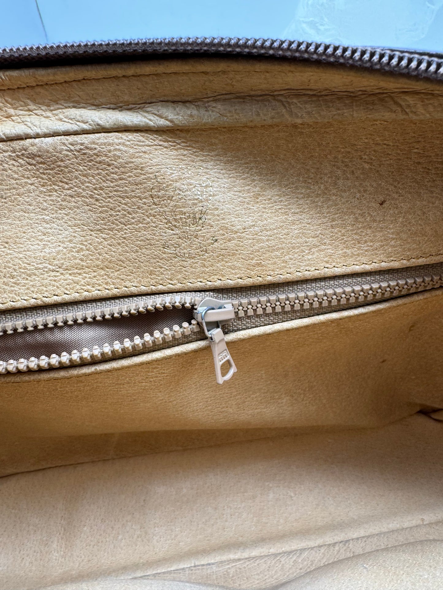 Authentic GUCCI Vintage Coated Canvas Shoulder/Crossbody Bag