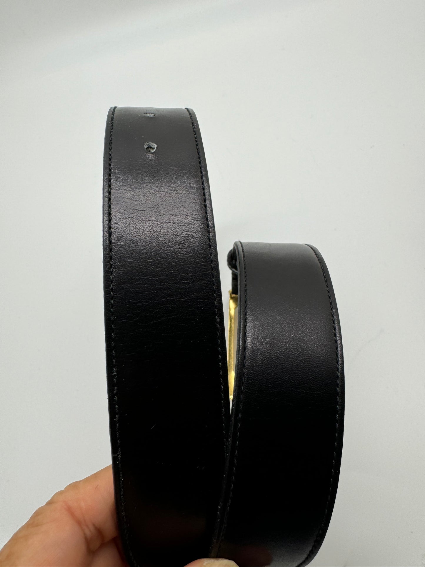 Authentic Celine Vintage Horse Carriage Belt