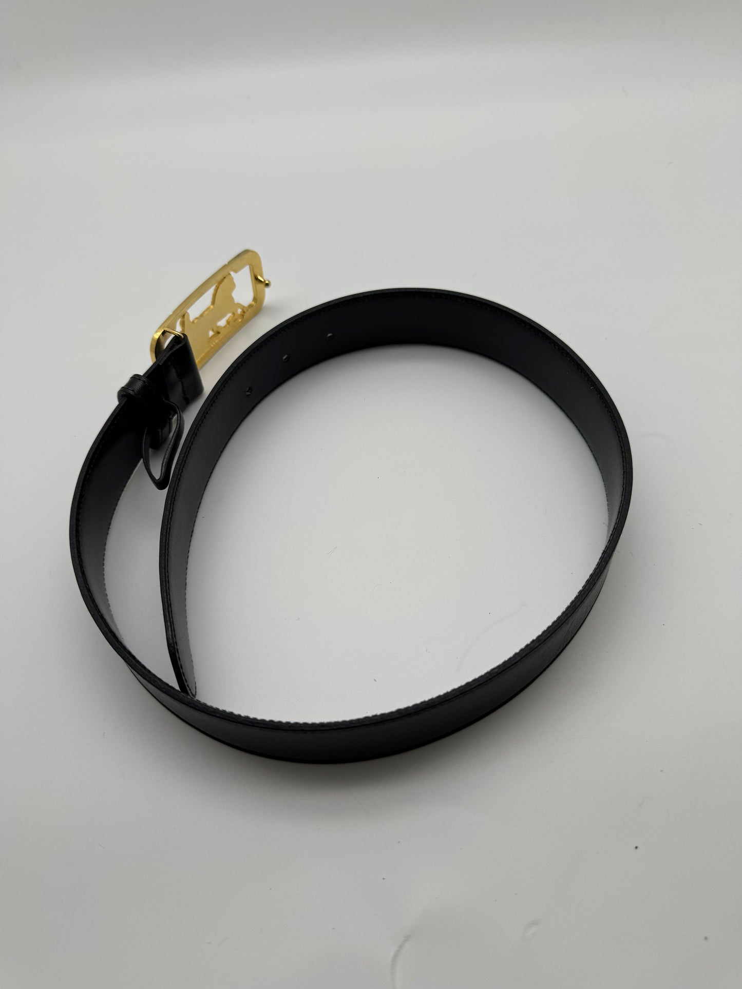 Authentic Celine Vintage Horse Carriage Belt