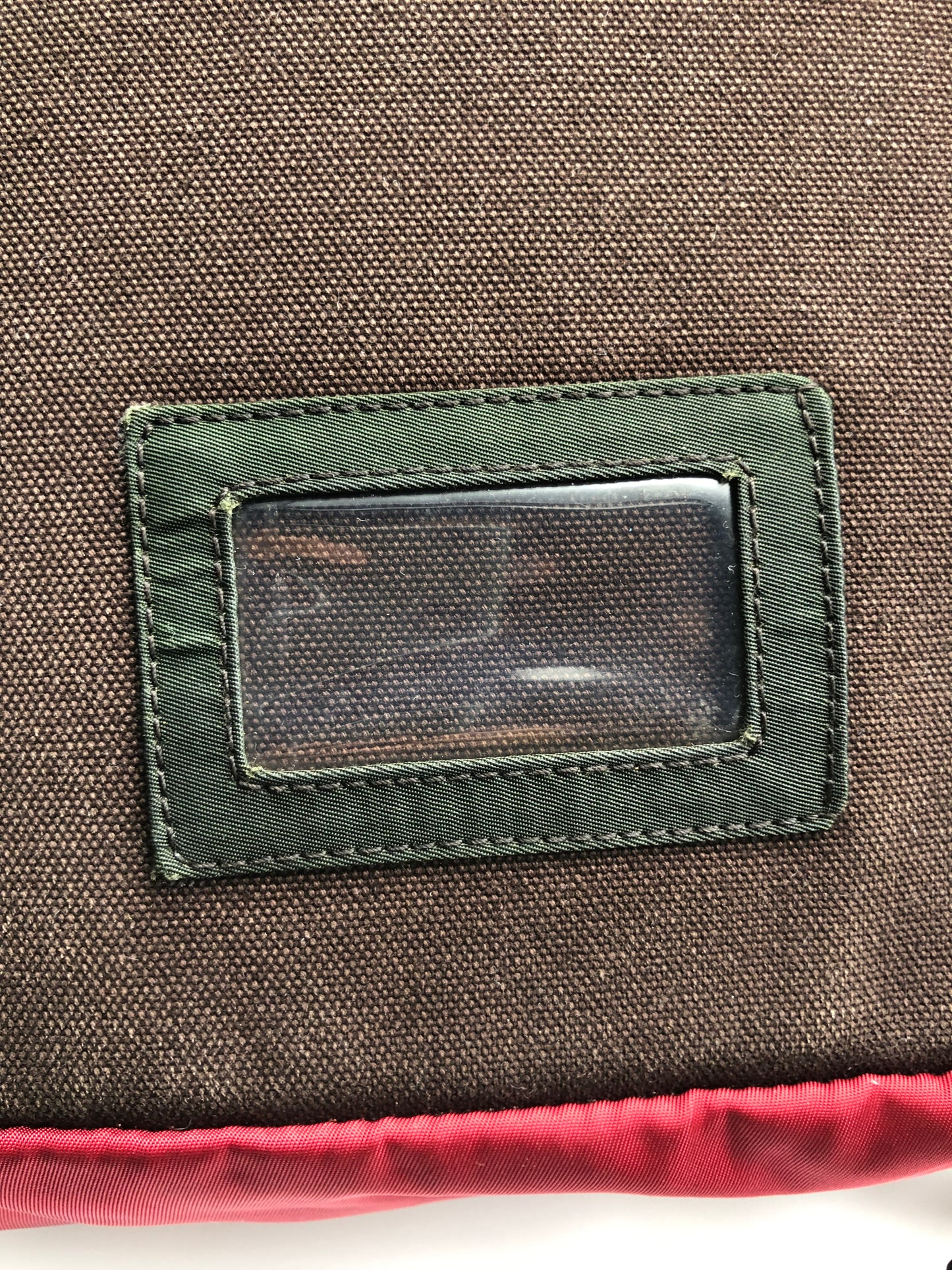 Authentic Prada Red Nylon Medium Backpack