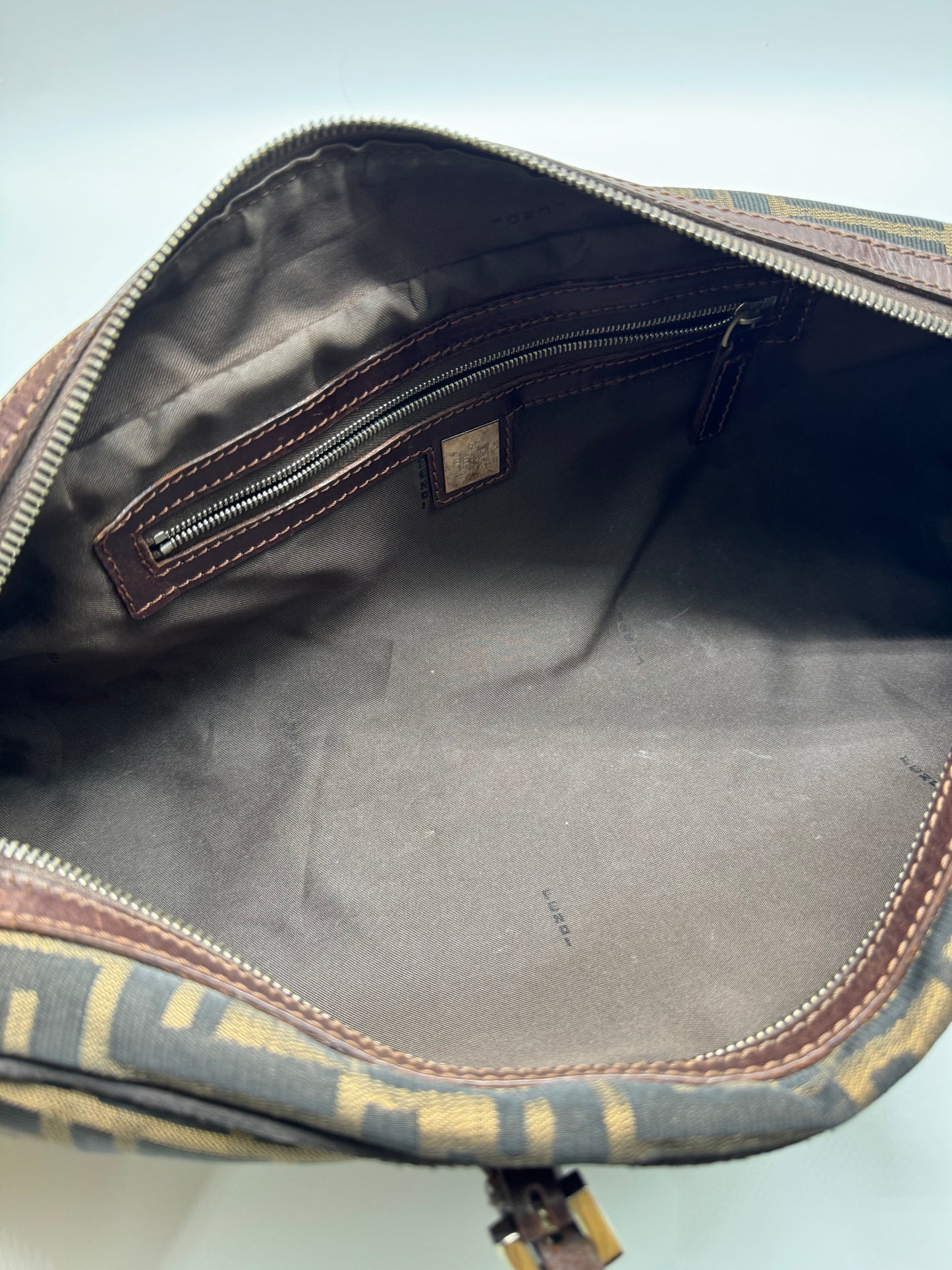 Authentic Fendi FF Zucca Vintage Handbag