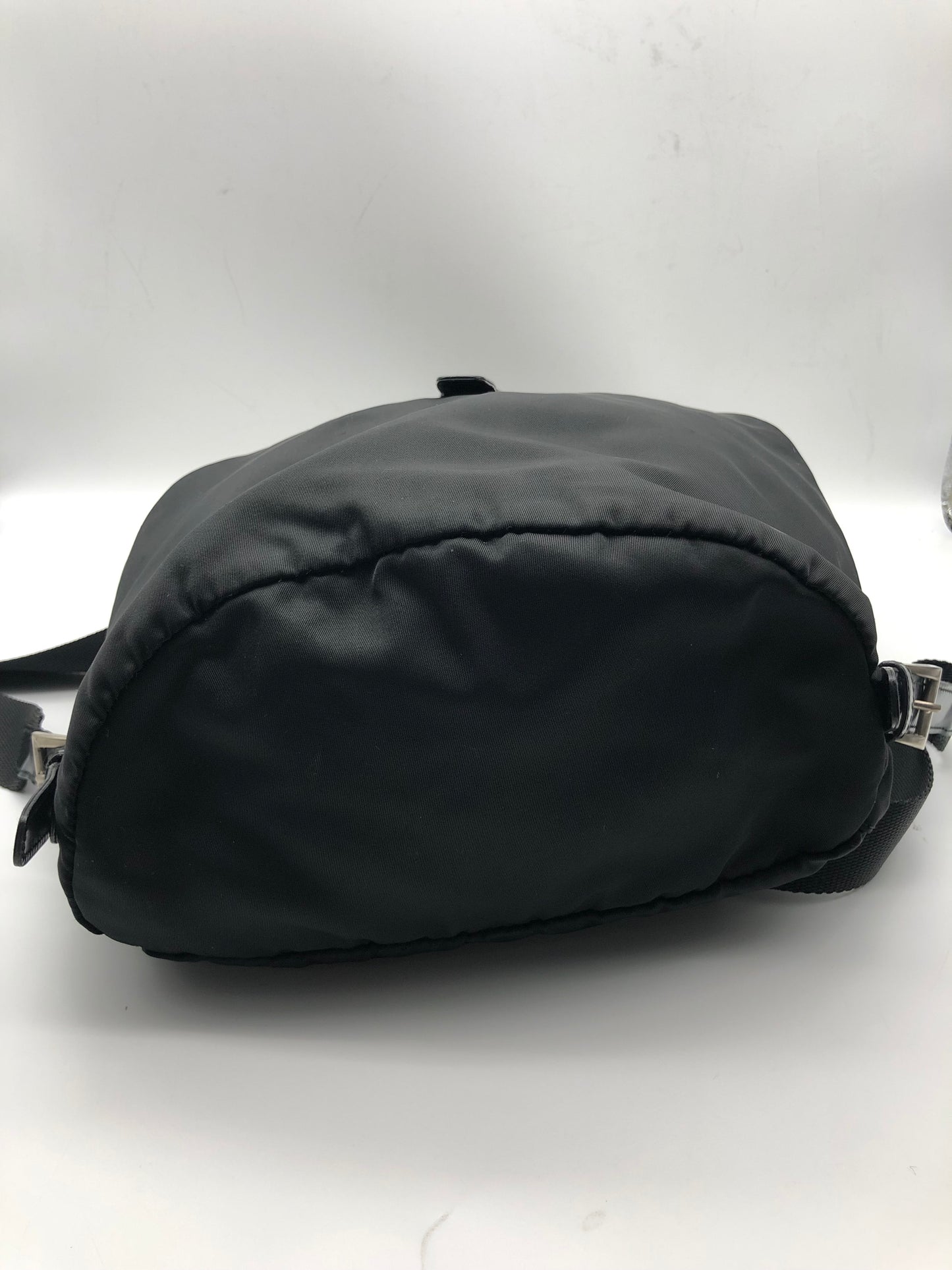 Authentic Prada Medium Black Nylon Backpack