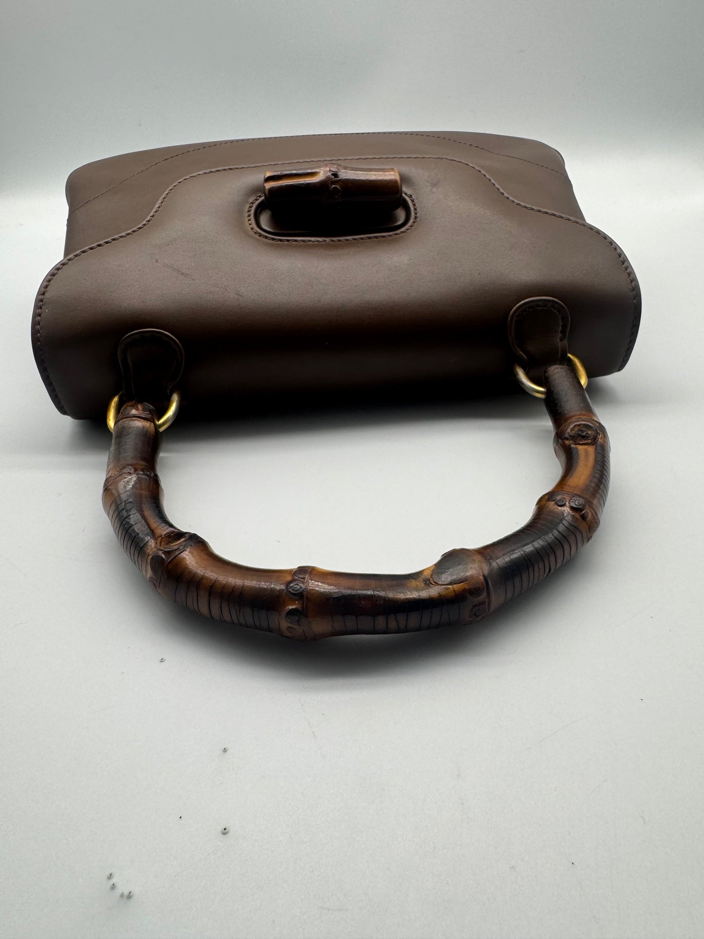 Authentic GUCCI Vintage Bamboo Top Handle Bag