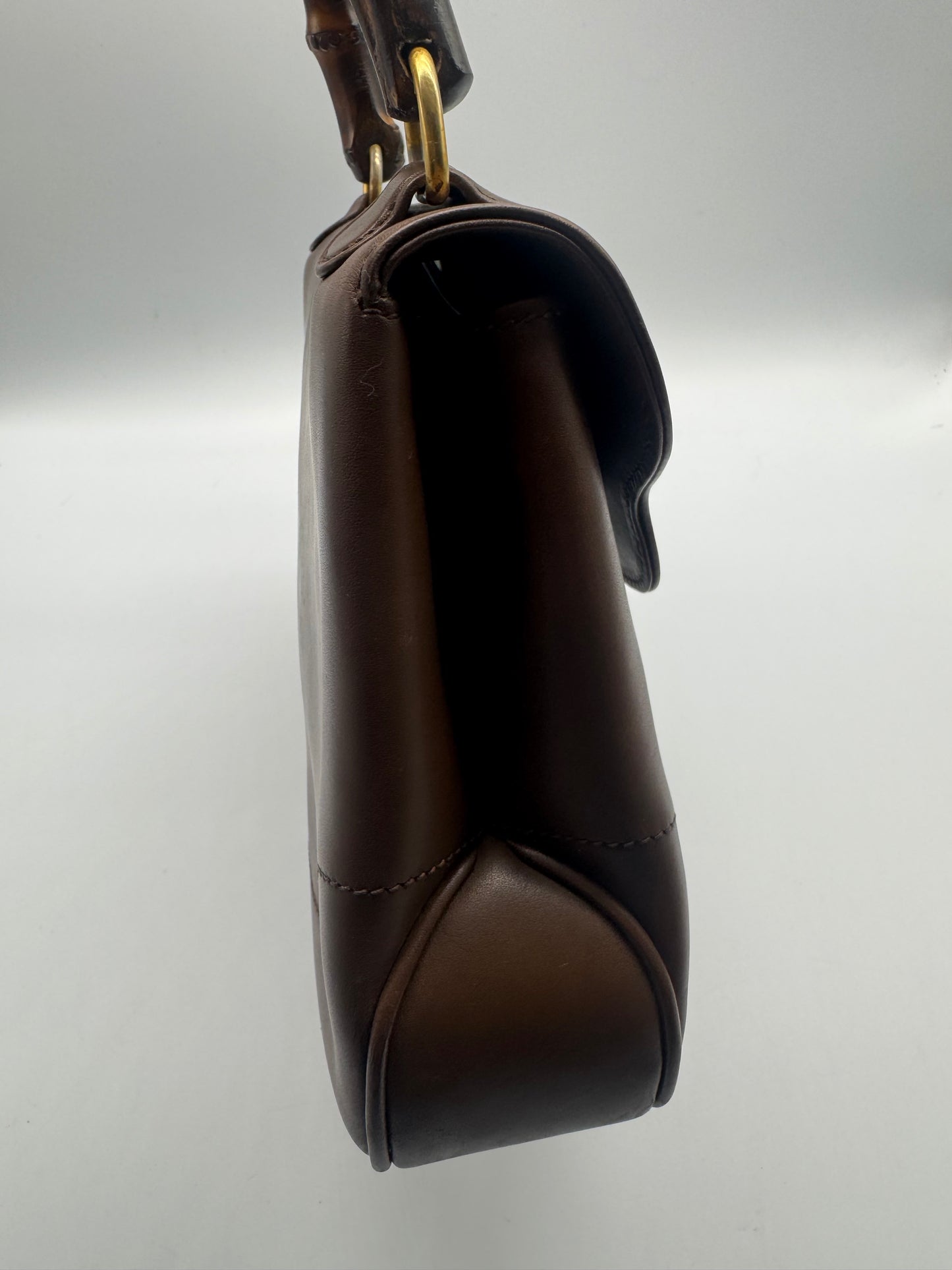 Authentic GUCCI Vintage Bamboo Top Handle Bag