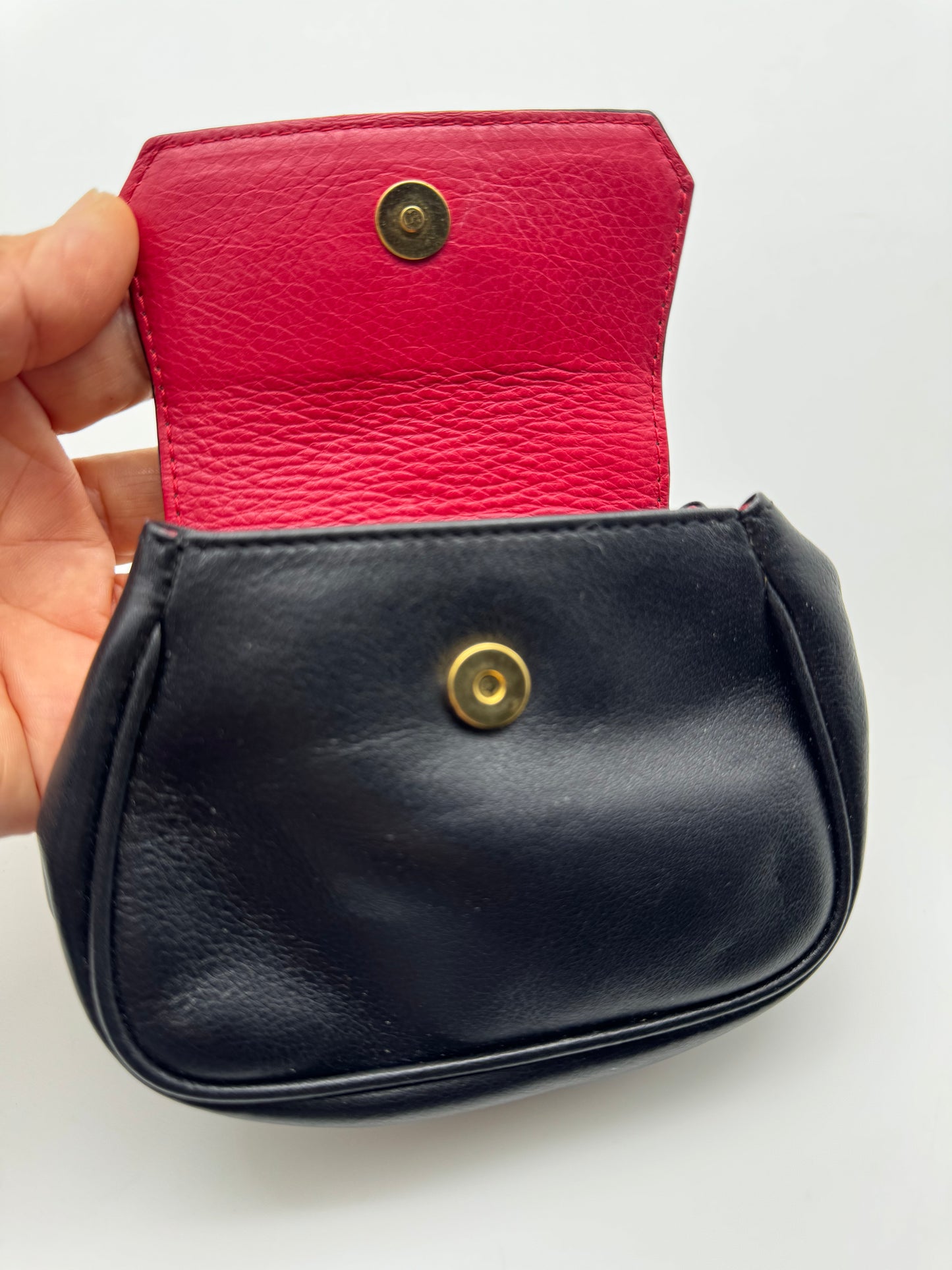 Authentic Vintage Christian Dior Mini Belt Pouch Insert