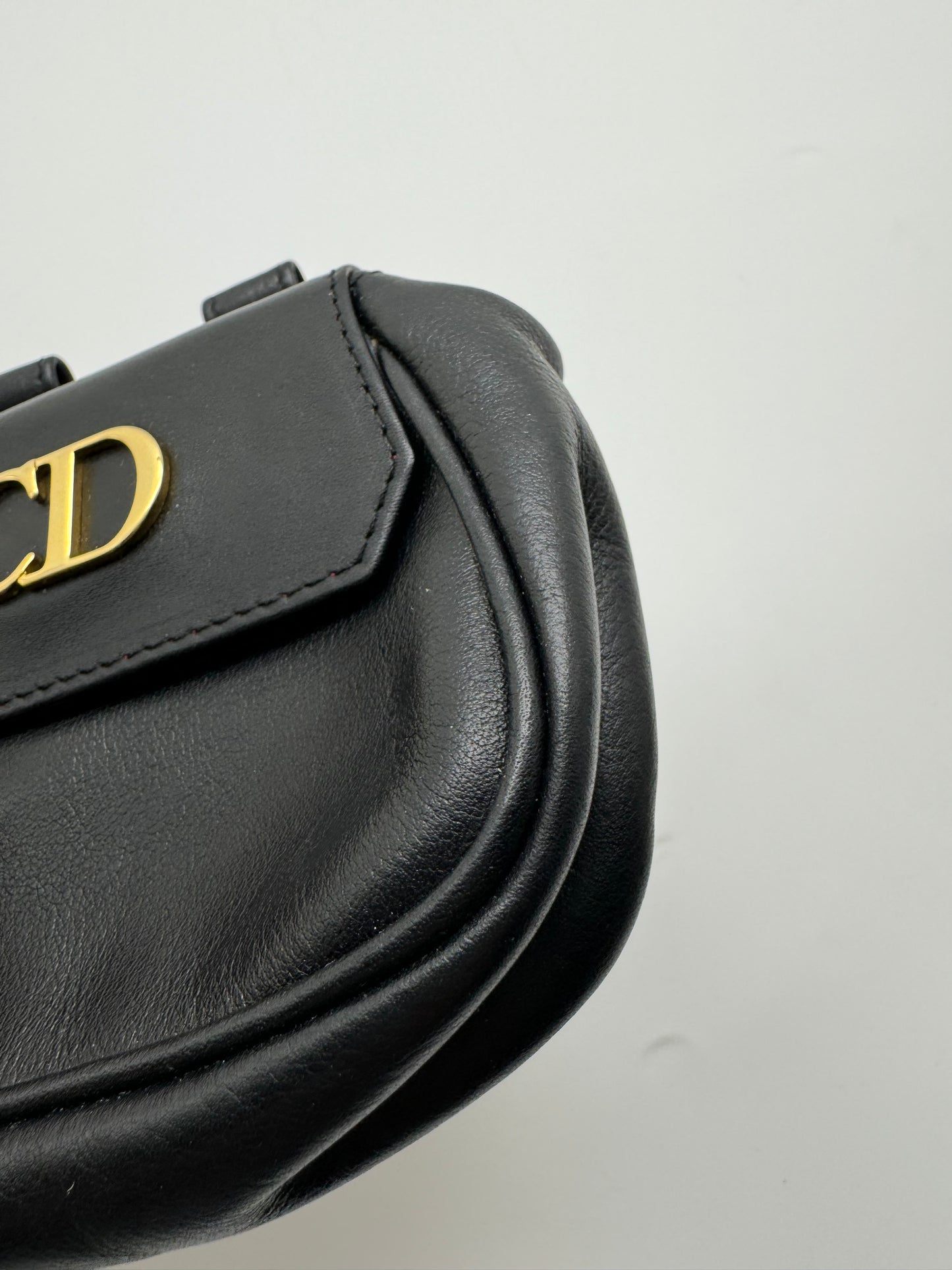 Authentic Vintage Christian Dior Mini Belt Pouch Insert