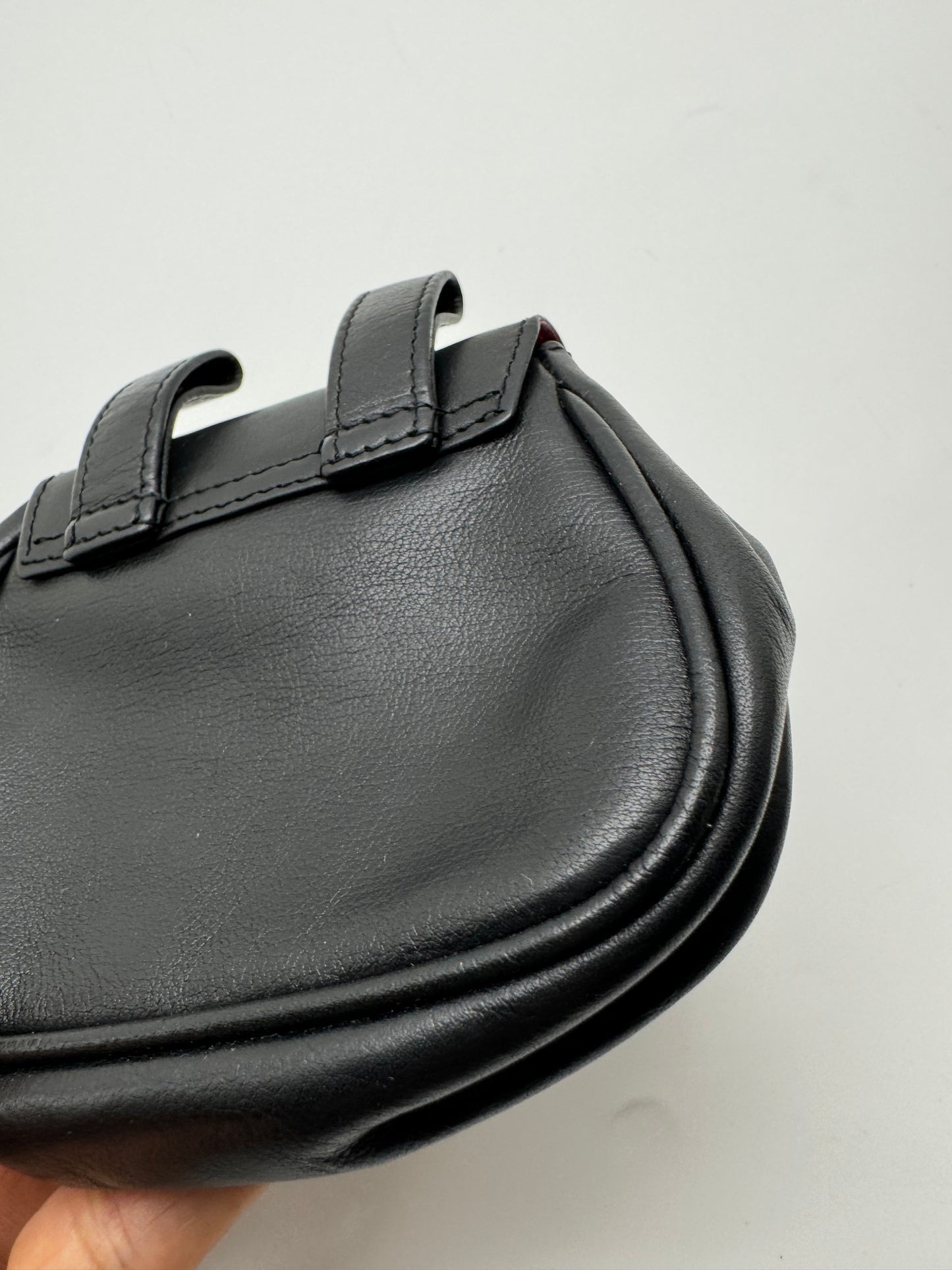Authentic Vintage Christian Dior Mini Belt Pouch Insert