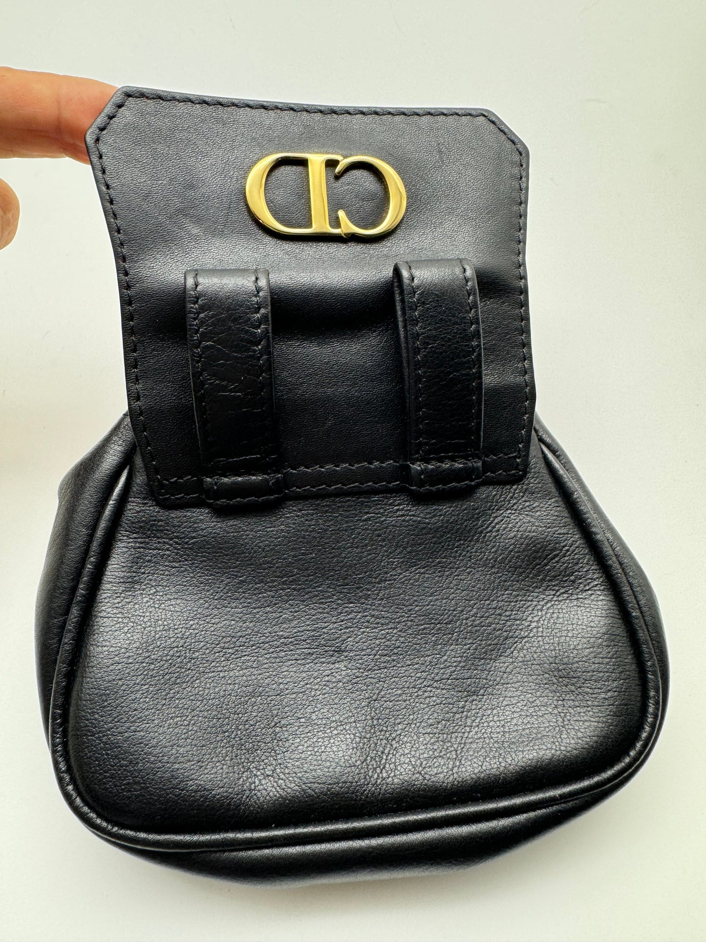 Authentic Vintage Christian Dior Mini Belt Pouch Insert