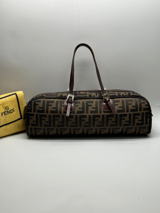Authentic Fendi FF Zucca Vintage Handbag