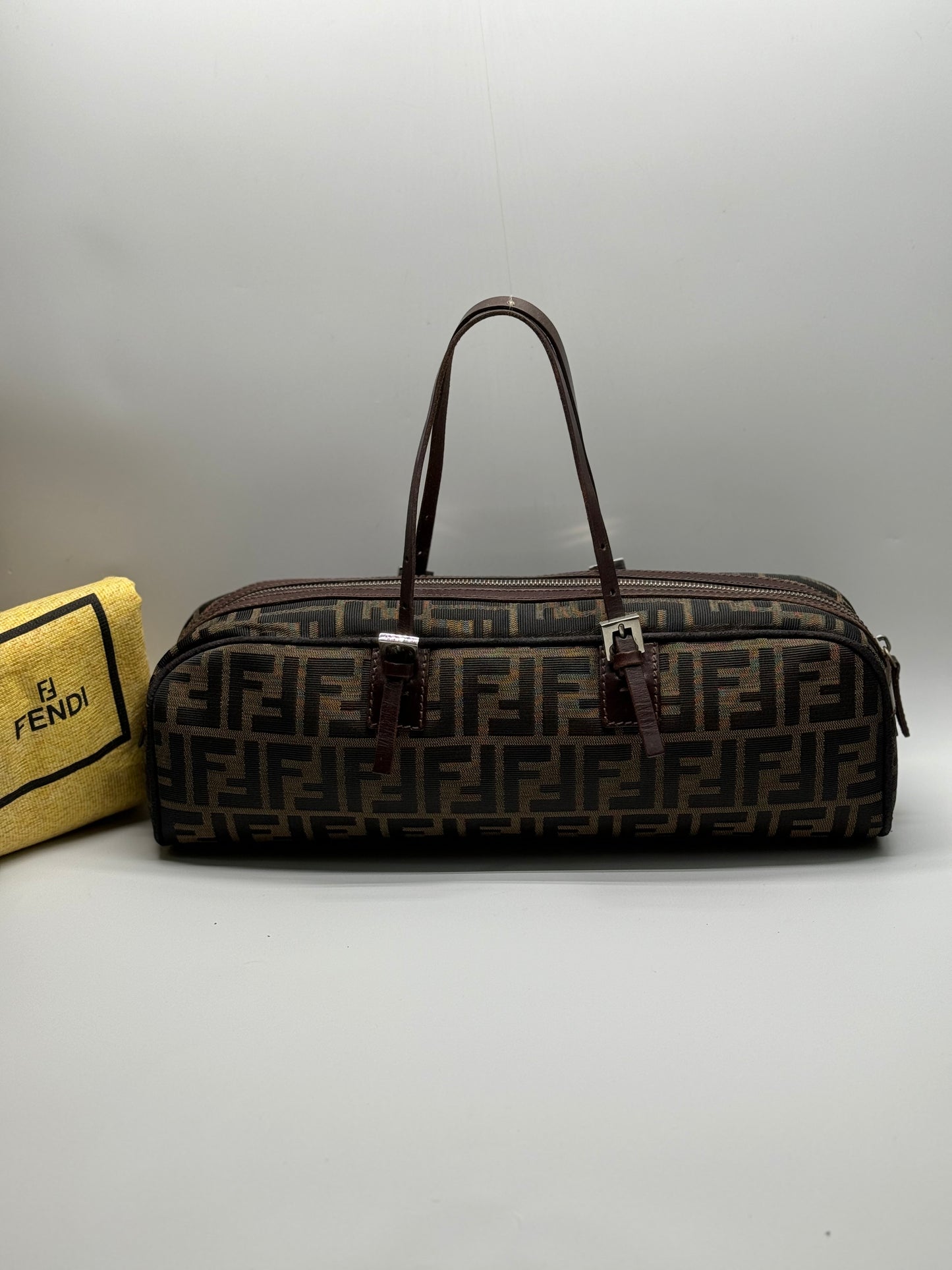 Authentic Fendi FF Zucca Vintage Handbag